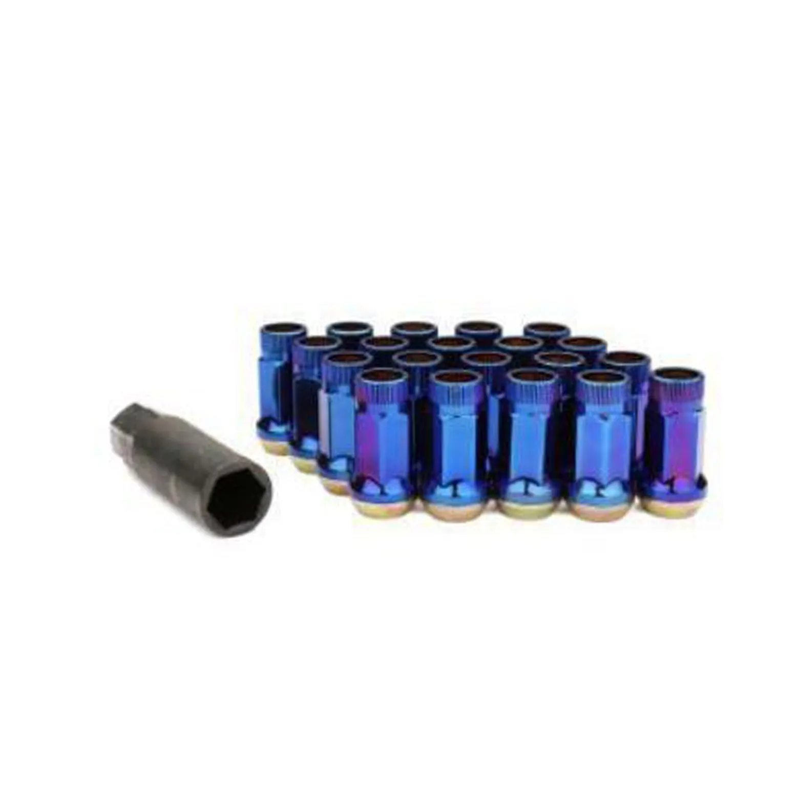 Wheel Mate Muteki SR45R Lug Nut Kit 12x1.25 - Burned Blue for 2009  Nissan 370Z (whm32935UN)